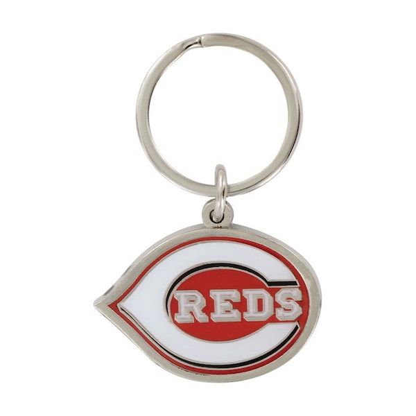 Hillman HILLMAN MLB Tempered Steel Silver Split Ring Keychain 711245 - main